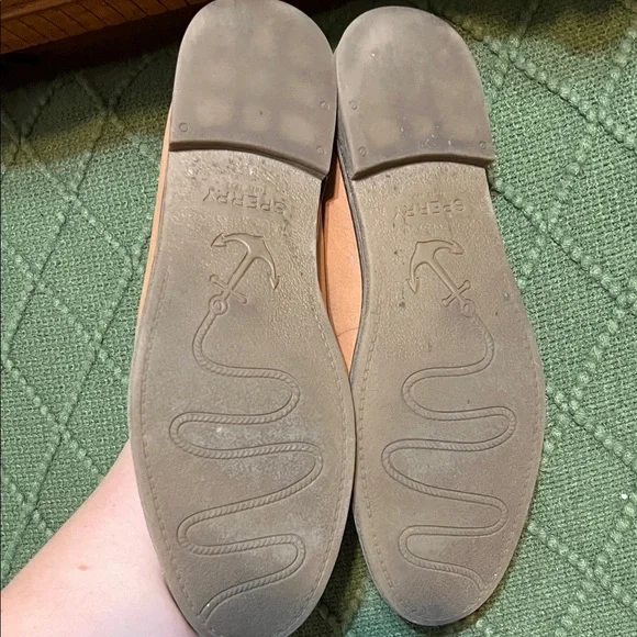 Sperry Light Brown Slip-On Shoes - Picture 4 of 5